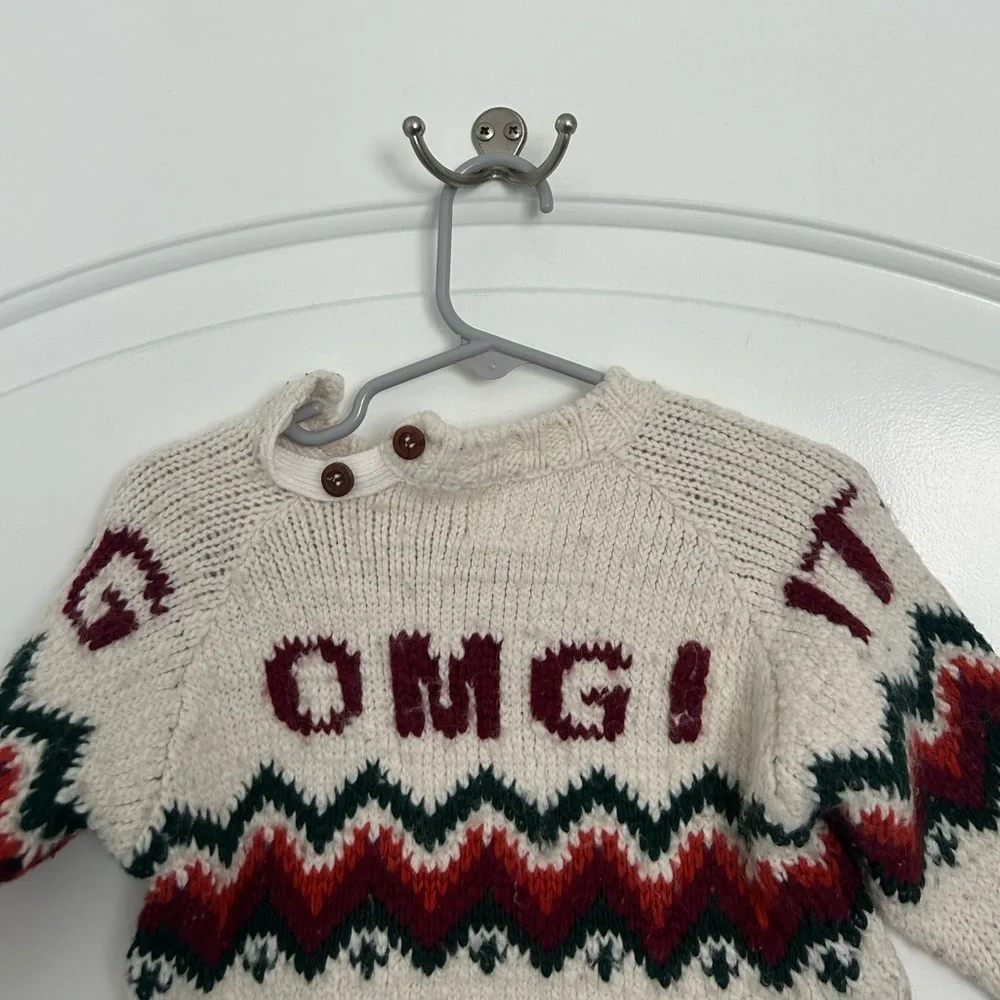 Zara knit snow